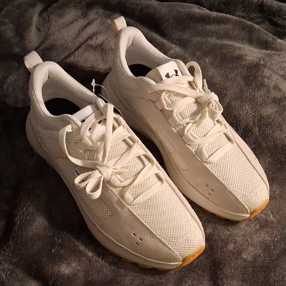 Under Armour White Athletic Shoes